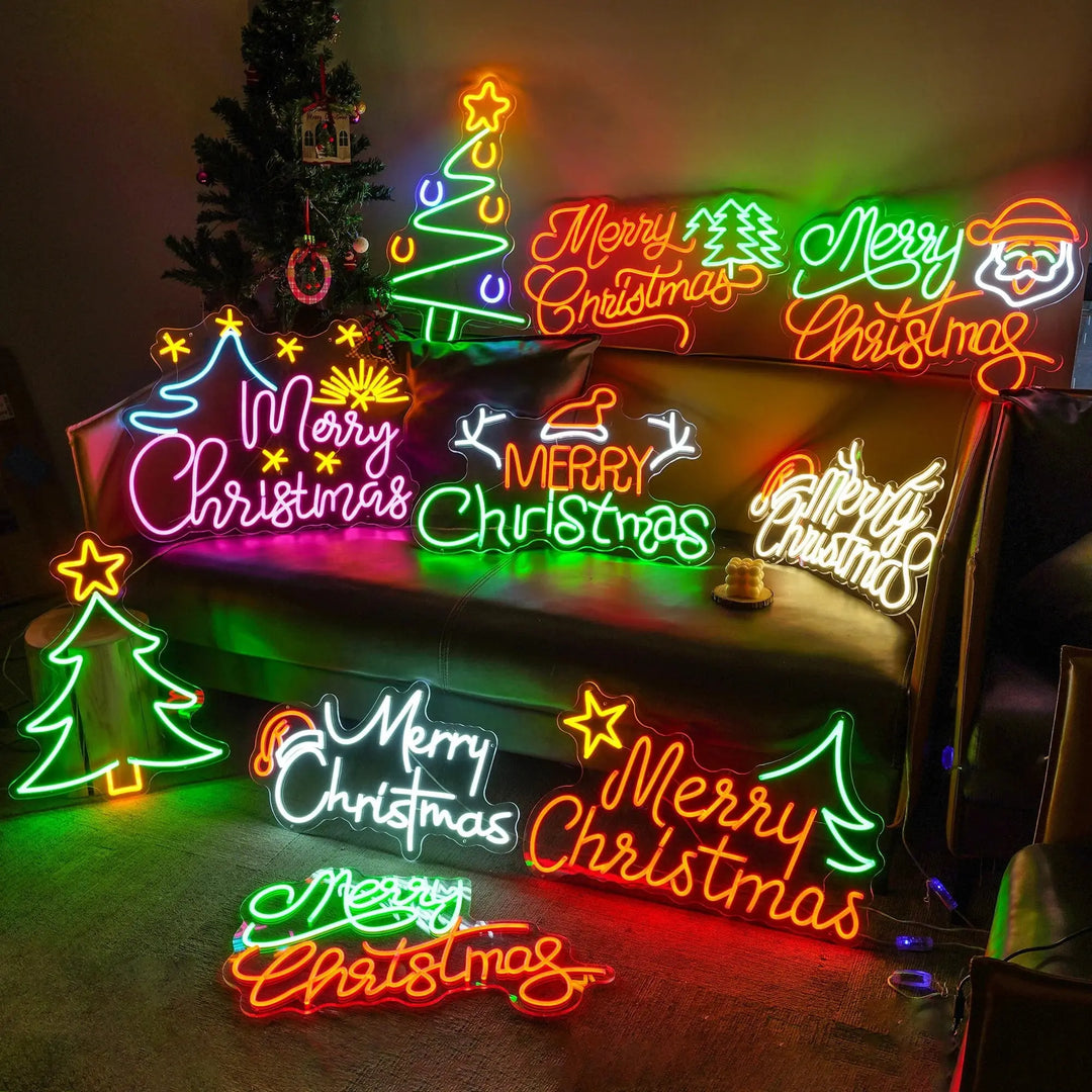 Christmas Neon Signs | Add a Dazzling Twist to Your Festivities