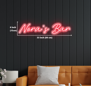 1x Custom Neon Sign for Carlin Giler