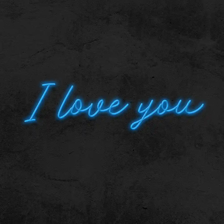 I Love You Wedding Neon Sign - A heartfelt declaration glowing with affection, perfect for celebrating love - from manhattonneons.com