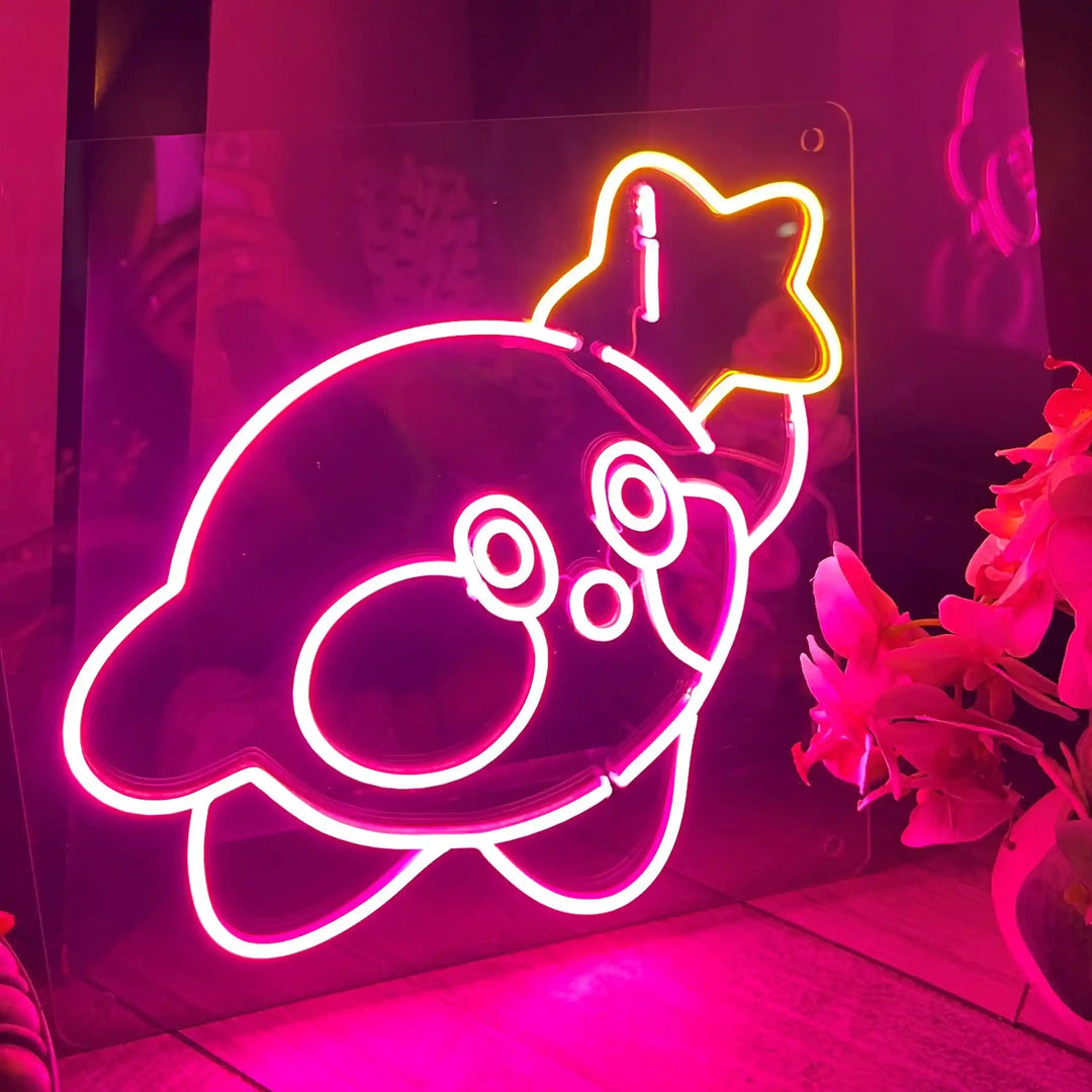 Kirby Trendy Neon Sign - ManhattanNeons, lighting up your space with style and flair.