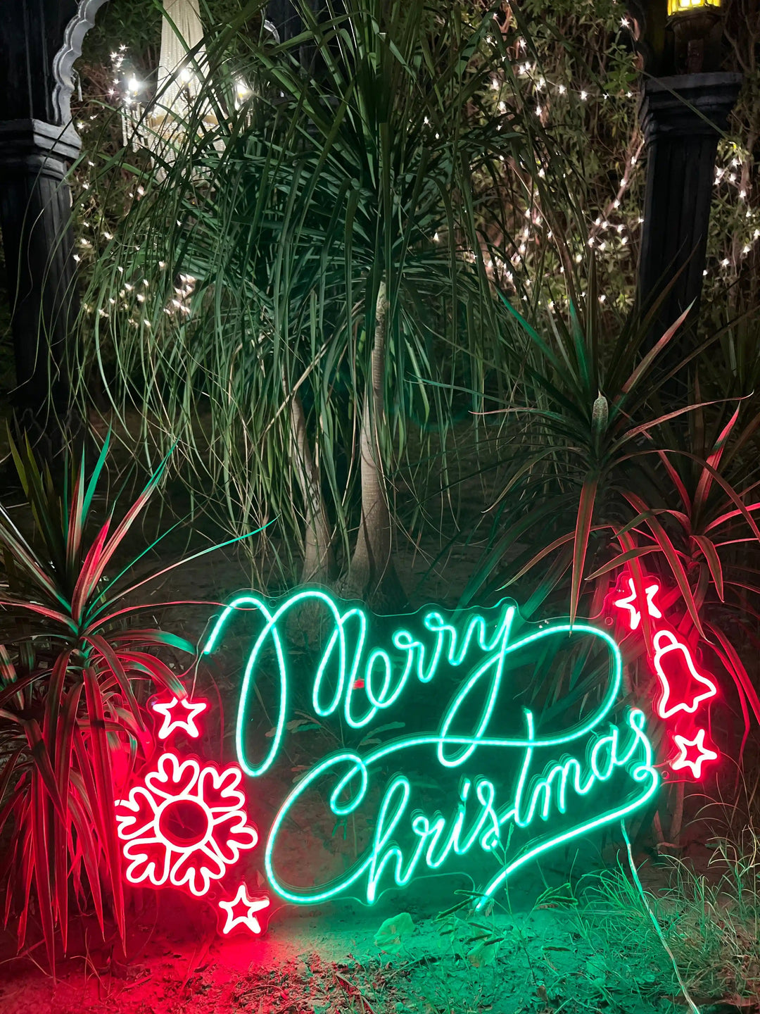 Merry Christmas Neon Sign | Totally Sleighed it - from manhattonneons.com.