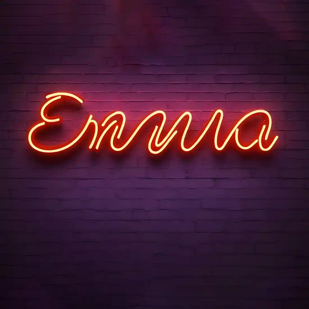 Captivating Emma Name Neon Sign, adding a touch of personalized charm to your space - from manhattonneons.com.