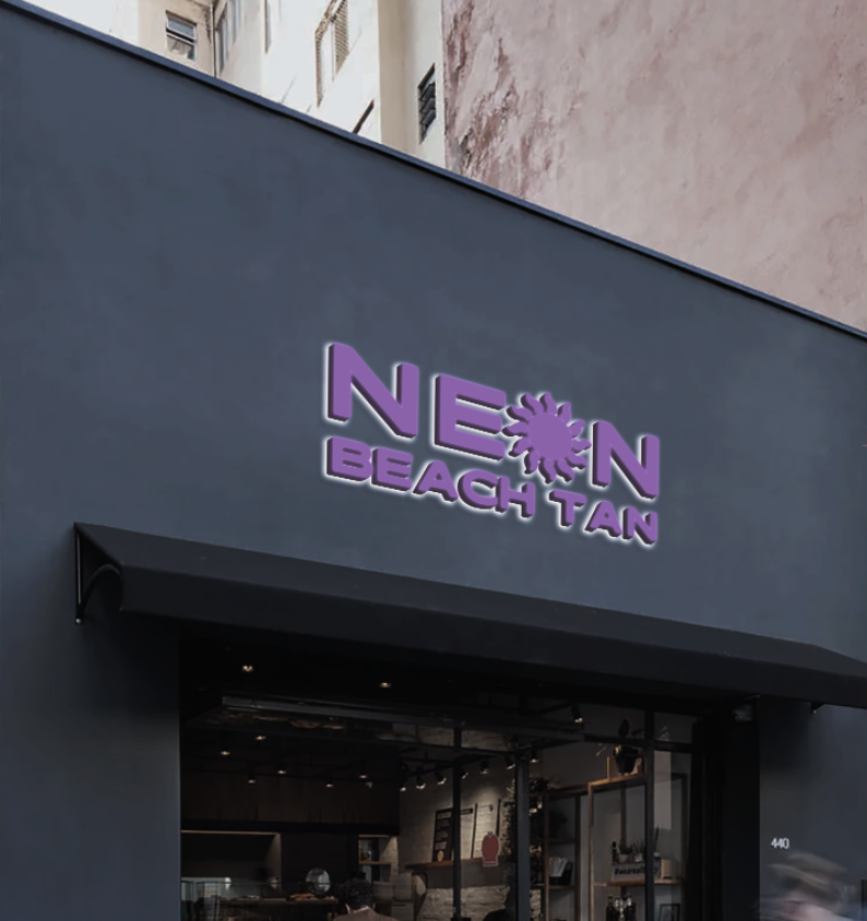 3D Metal Backlit Sign for Neil Kloss