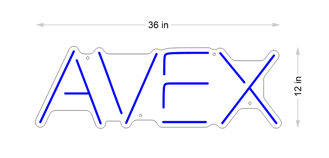 LED neon sign for Prince Gascon