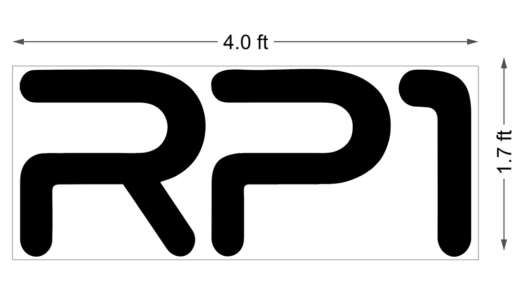 3d acrylic frontlit for RPI