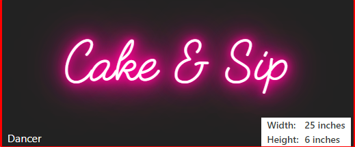 2x Custom Neon Signs for Diva Jonez